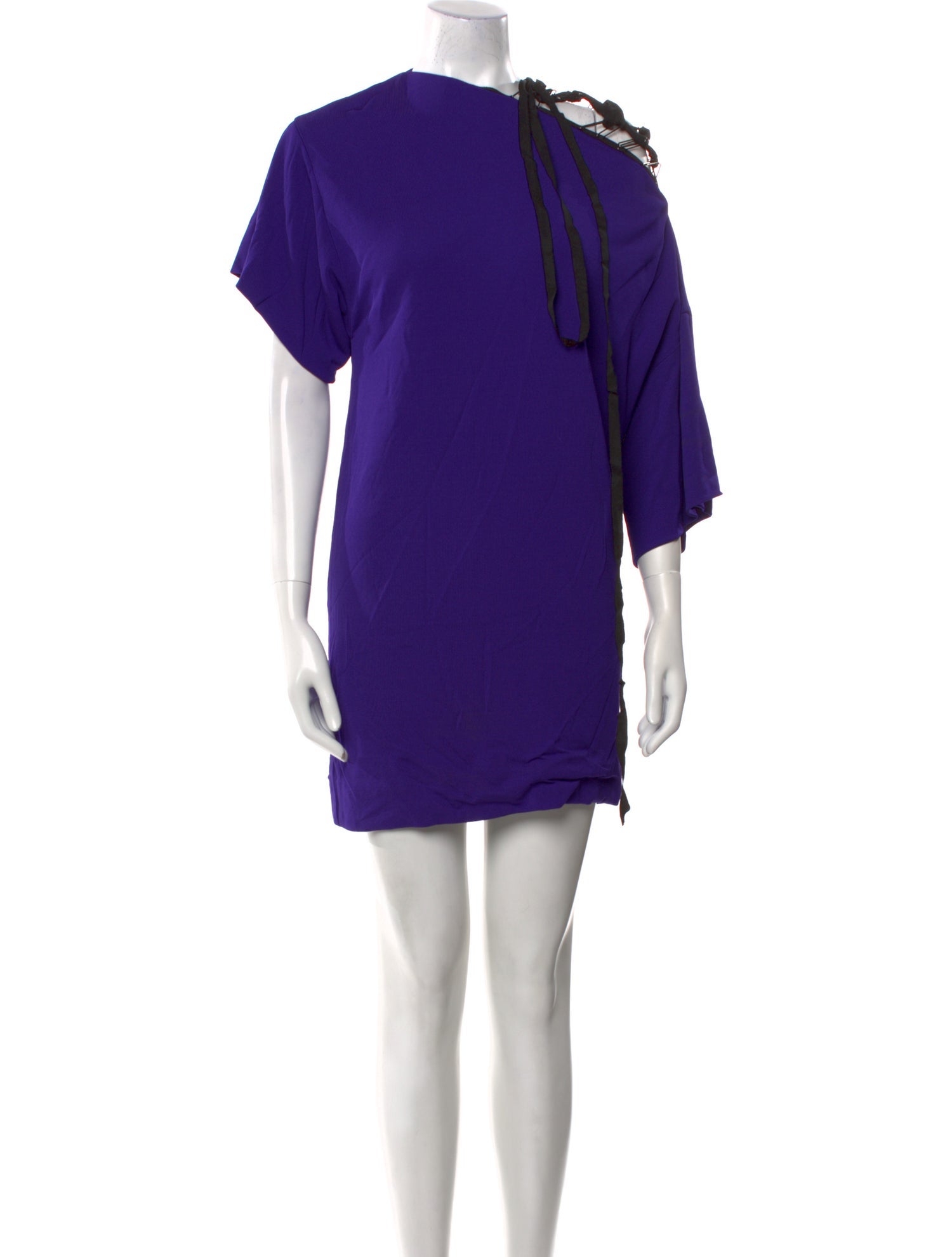 Tom Ford Mock Neck Mini Dress