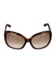 Gucci Oversize Gradient Sunglasses