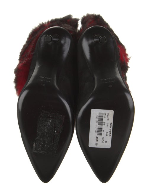 Tom Ford Faux Fur Printed Boots