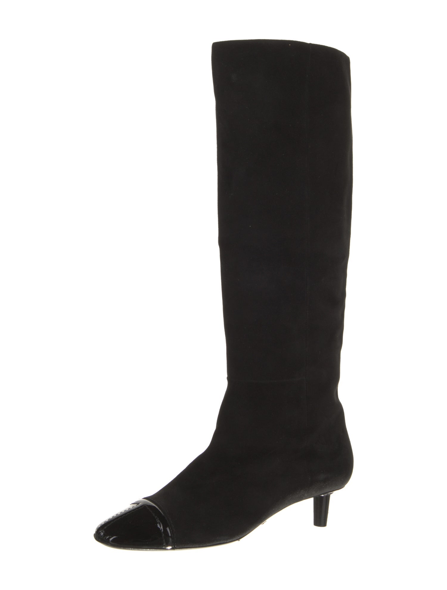 Tom Ford Suede Leather Trim Embellishment Boots