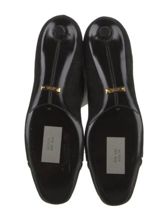 Tom Ford Suede Leather Trim Embellishment Boots