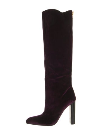 Tom Ford Velvet Boots