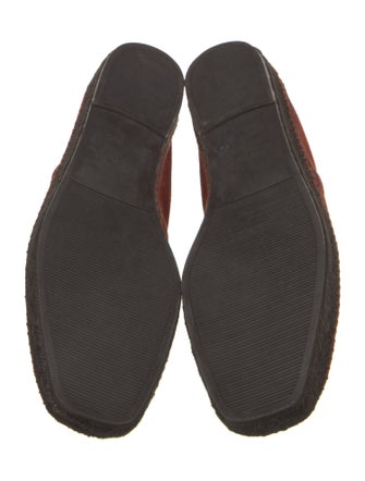 Tom Ford Suede Braided Accents Slippers