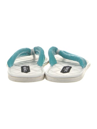 Tom Ford Velvet Flip Flops