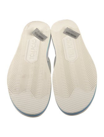 Tom Ford Leather Flip Flops