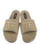 Tom Ford Velvet Braided Accents Slides