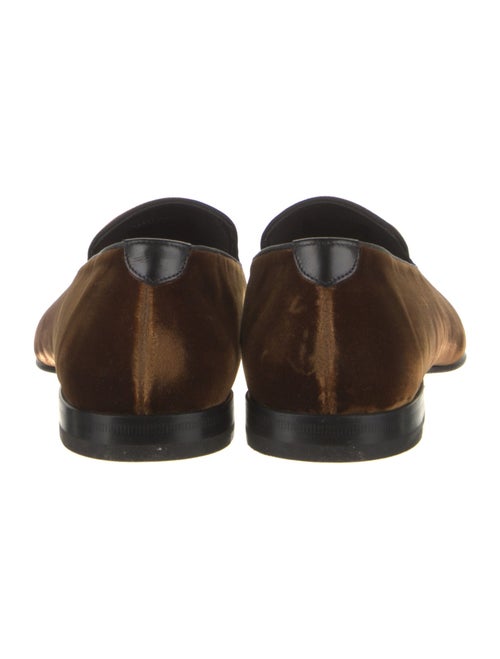 Tom Ford Velvet Tassel Accents Loafers