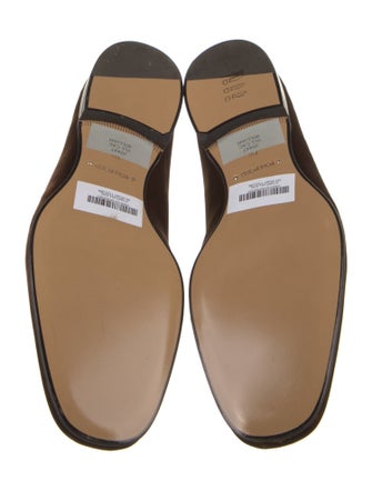 Tom Ford Velvet Tassel Accents Loafers