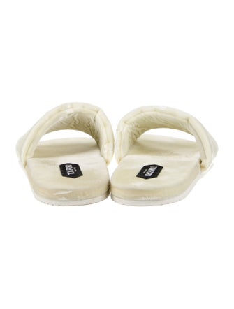 Tom Ford Velvet Embroidered Accent Slides