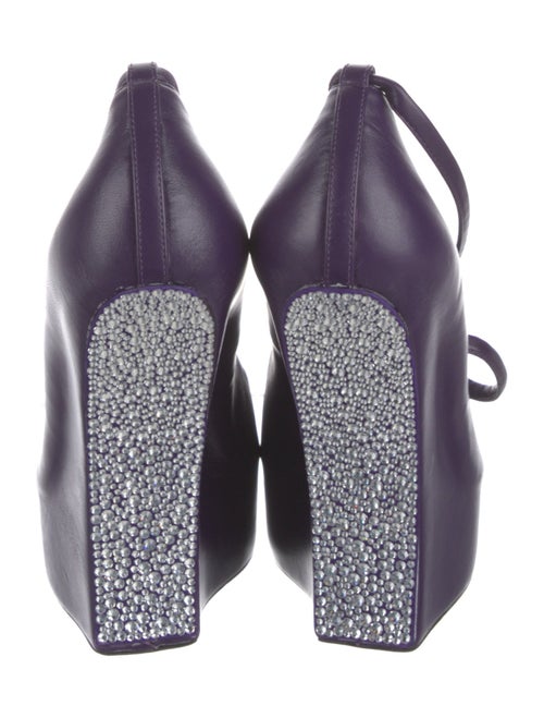 Tom Ford Leather Crystal Embellishments Pumps
