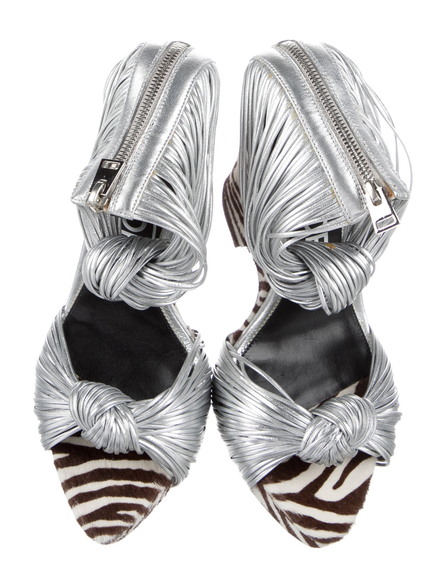 Tom Ford Calf Hair Animal Print Espadrilles