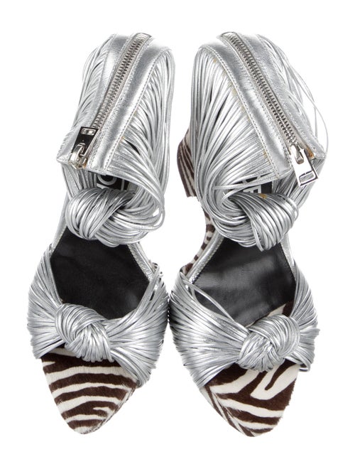 Tom Ford Calf Hair Animal Print Espadrilles