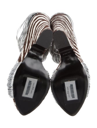 Tom Ford Calf Hair Animal Print Espadrilles