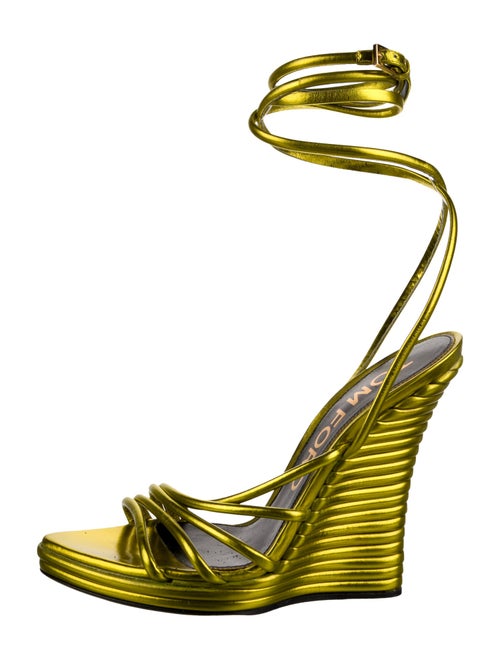 Tom Ford Leather Gladiator Sandals