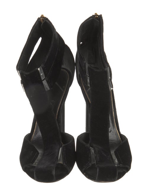 Tom Ford Velvet T-Strap Pumps