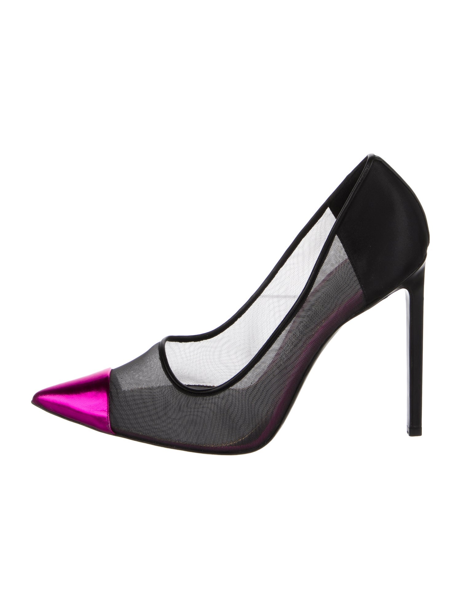 Tom Ford Mesh Colorblock Pattern Pumps