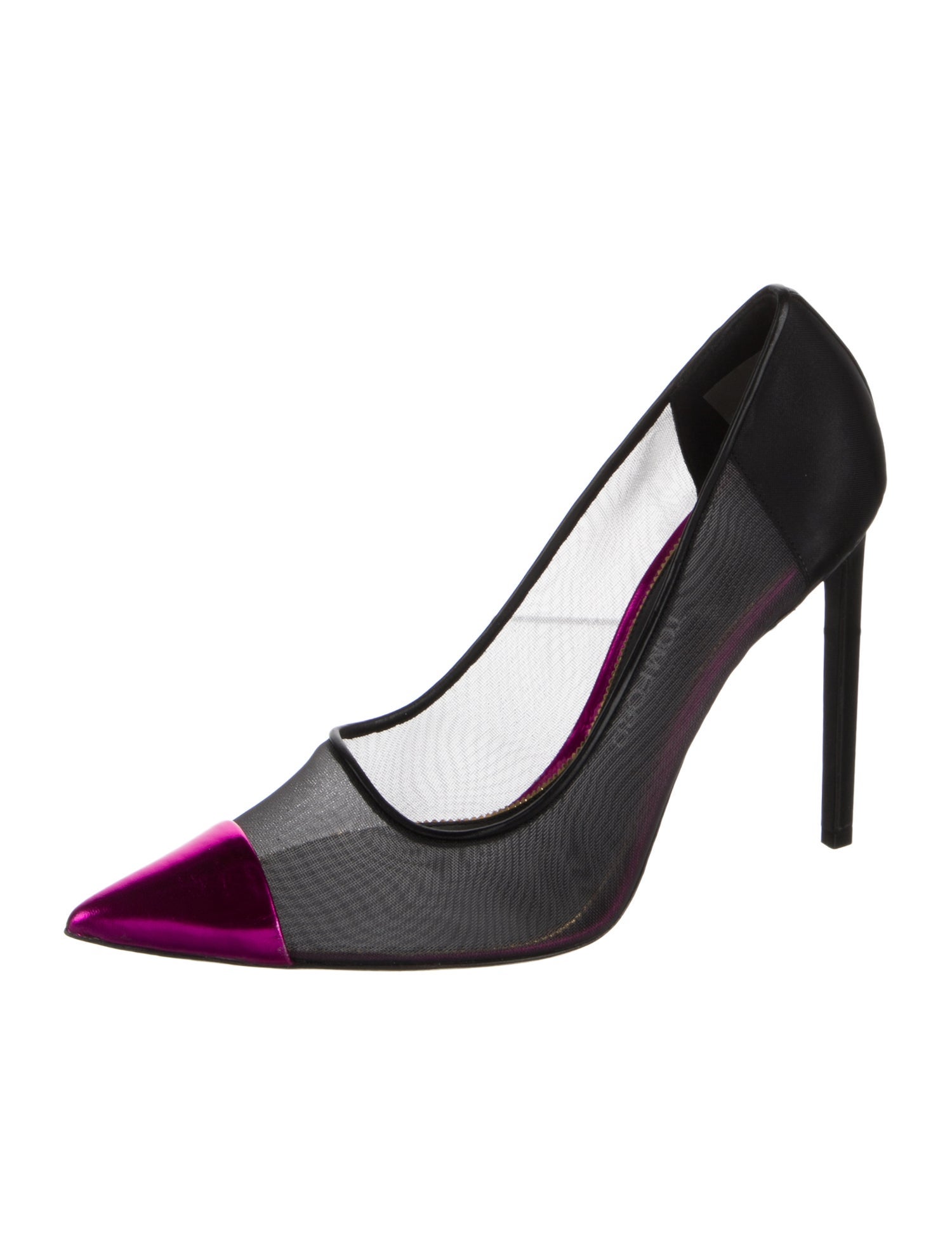 Tom Ford Mesh Colorblock Pattern Pumps