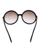 Tom Ford Round Gradient Sunglasses