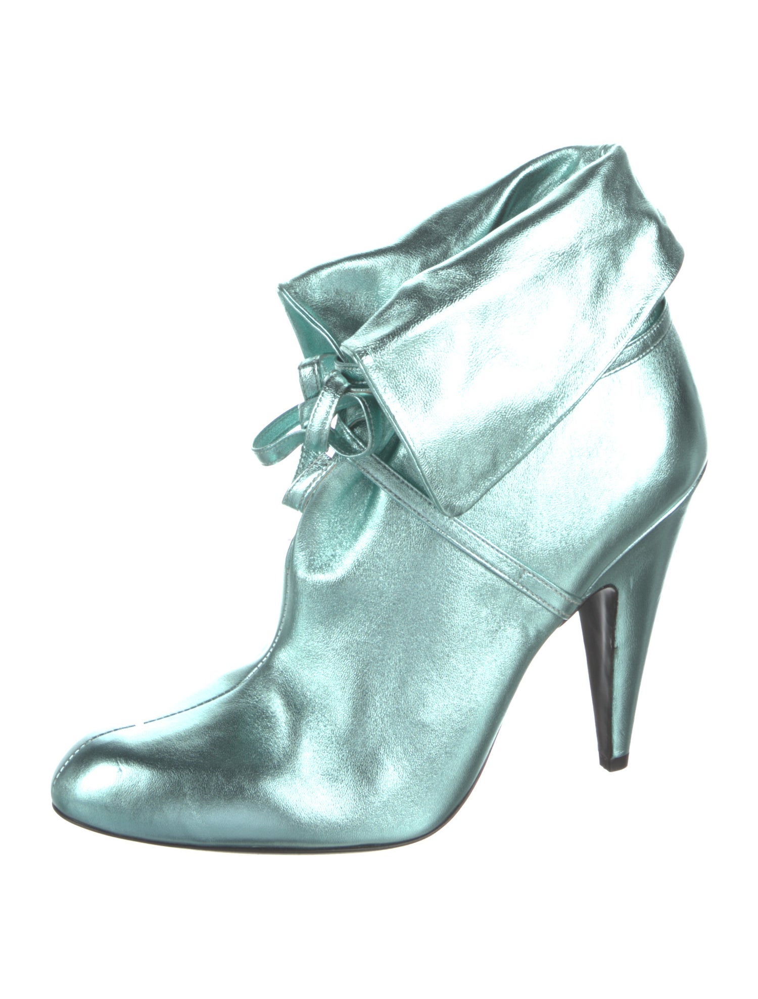 Tom Ford Leather Lace-Up Boots