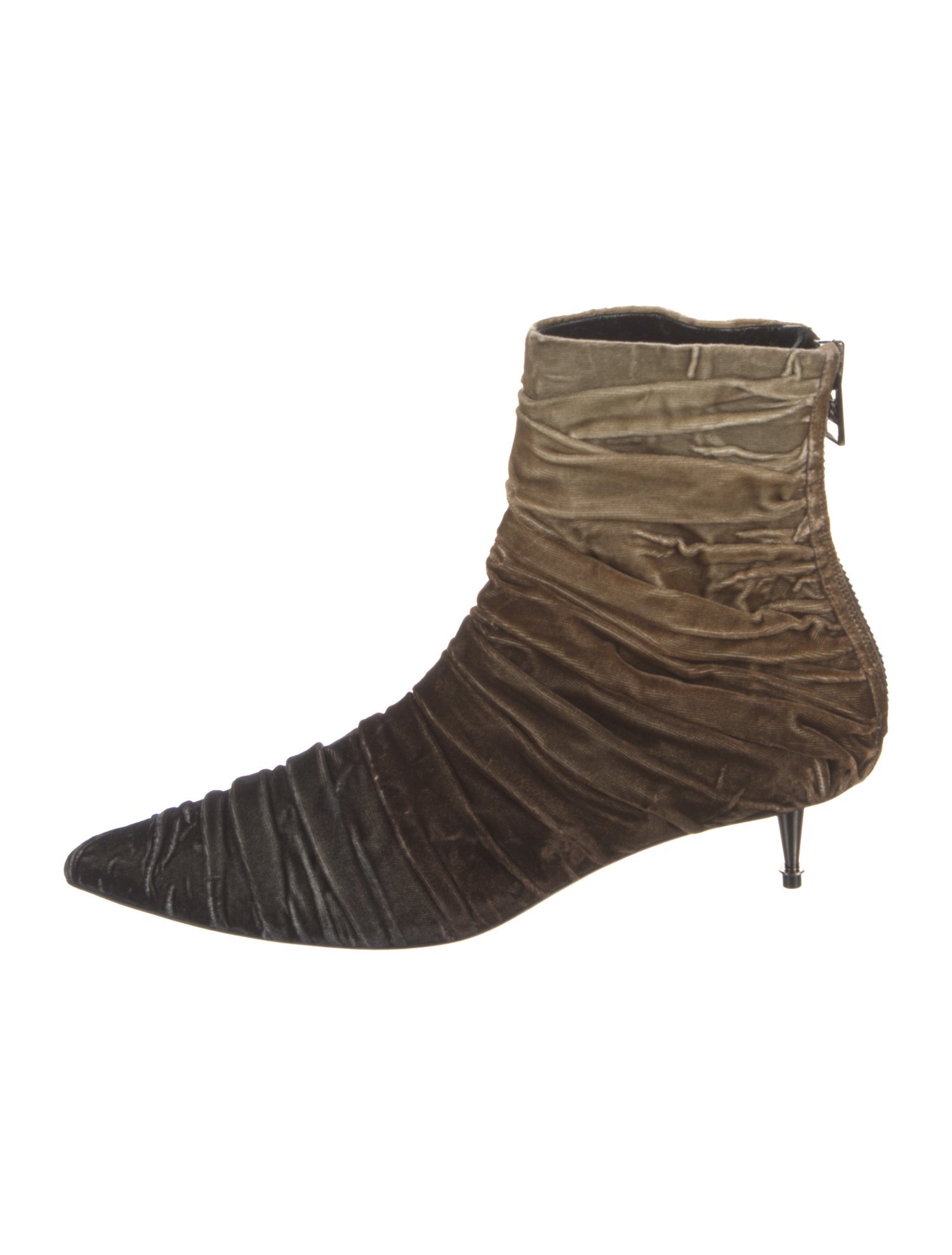 Tom Ford Velvet Printed Sock Boots