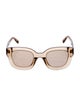 Tom Ford Oversize Tinted Sunglasses