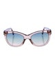 Tom Ford Cat-Eye Gradient Sunglasses