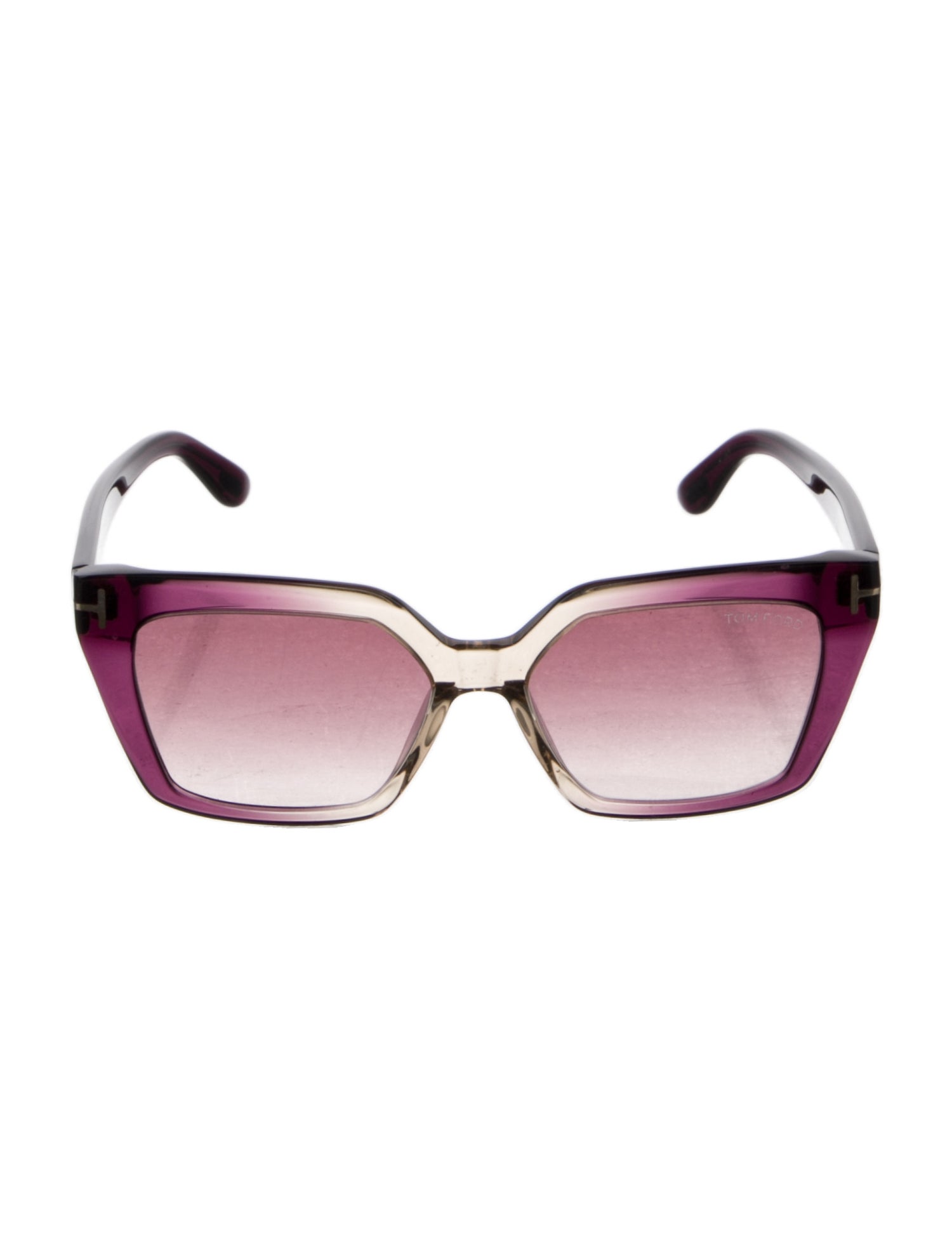 Tom Ford Square Gradient Sunglasses