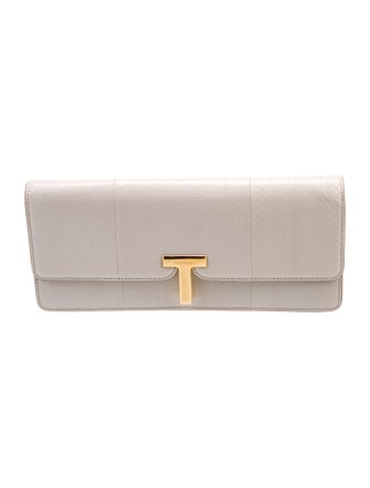 Tom Ford Embossed Leather Clutch
