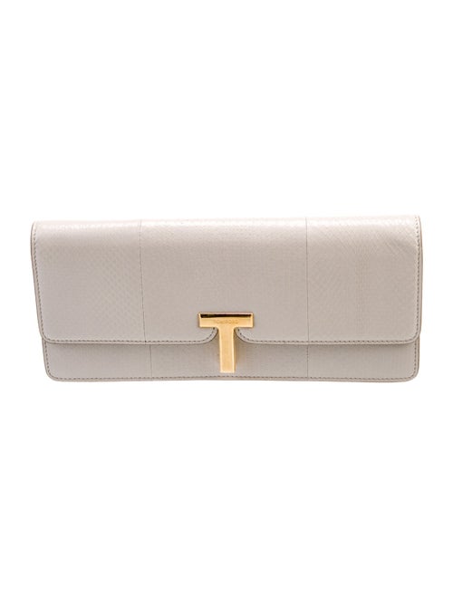 Tom Ford Embossed Leather Clutch