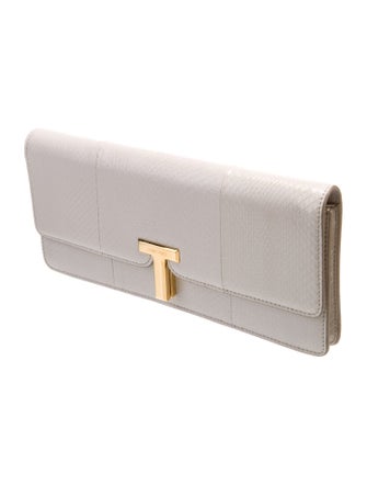 Tom Ford Embossed Leather Clutch