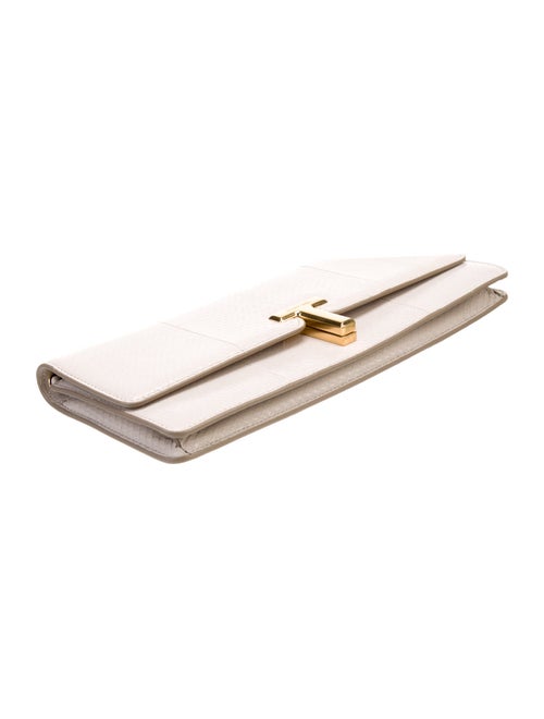 Tom Ford Embossed Leather Clutch