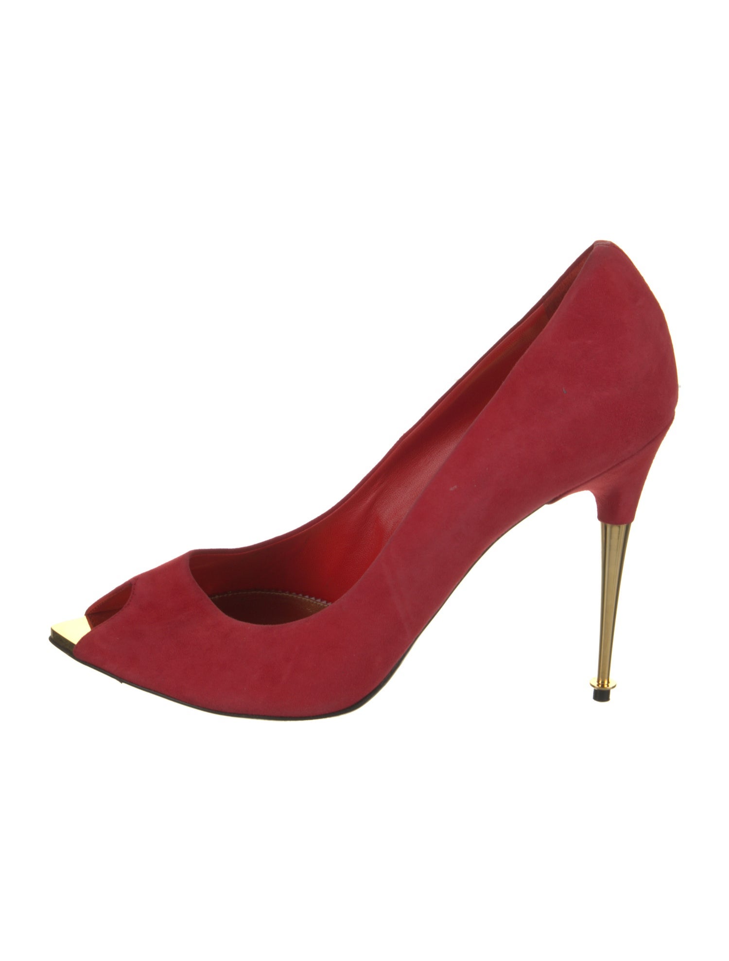 Tom Ford Suede Leather Trim Embellishment Pumps