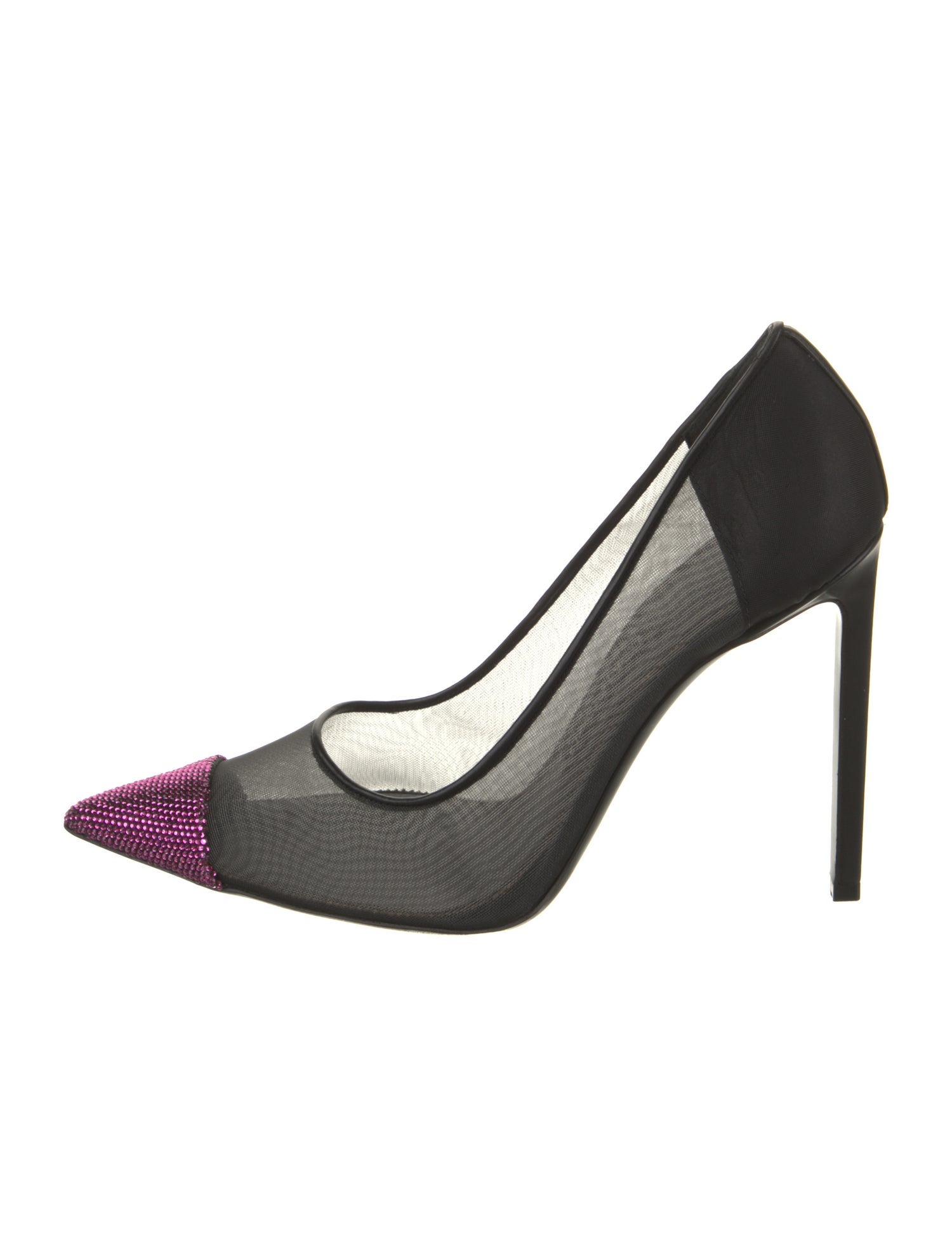 Tom Ford Mesh Colorblock Pattern Pumps
