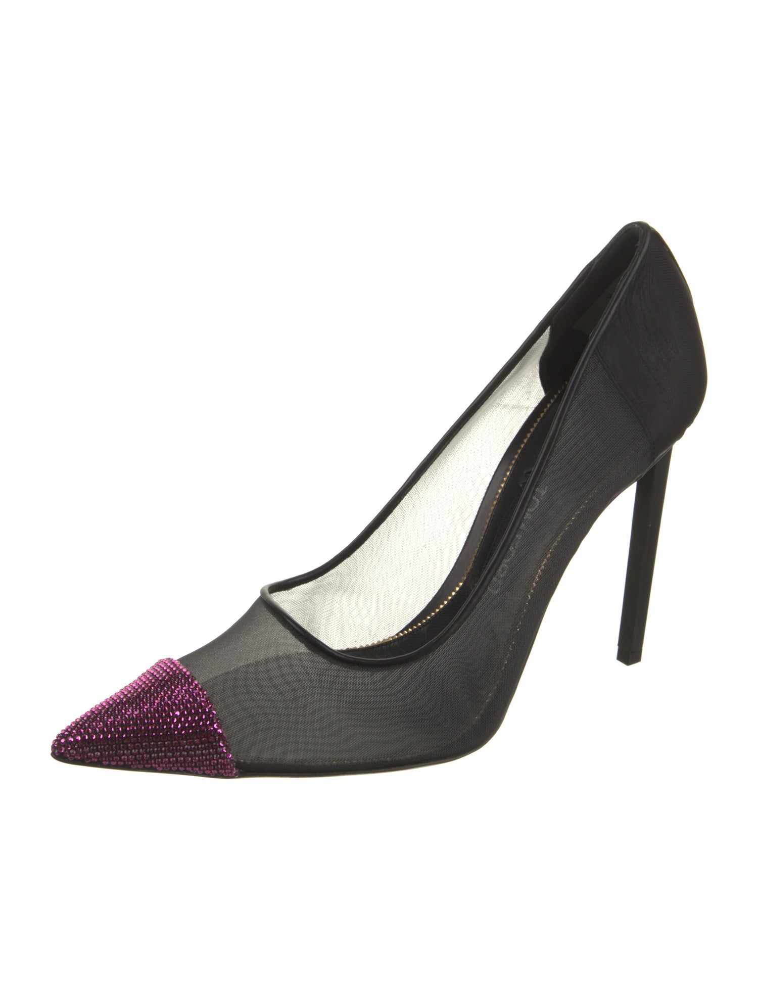 Tom Ford Mesh Colorblock Pattern Pumps