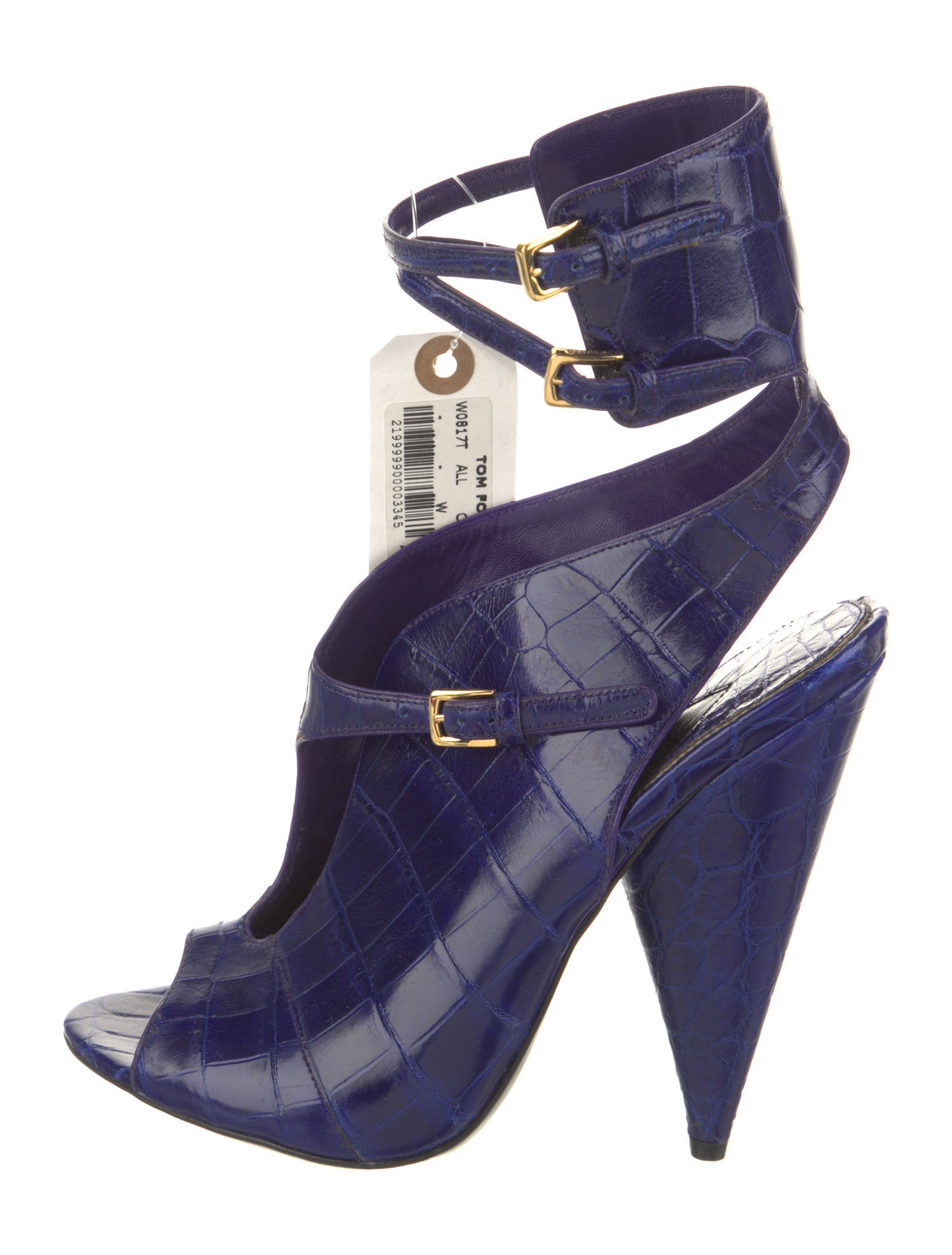 Tom Ford Leather T-Strap Pumps