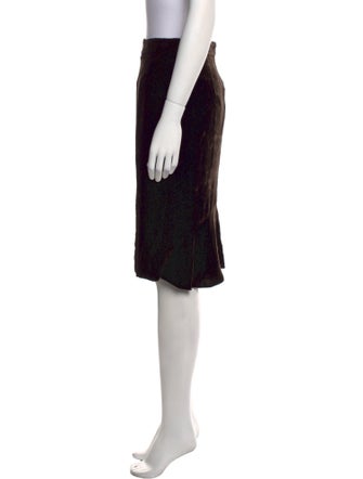 Tom Ford Velvet Knee-Length Skirt