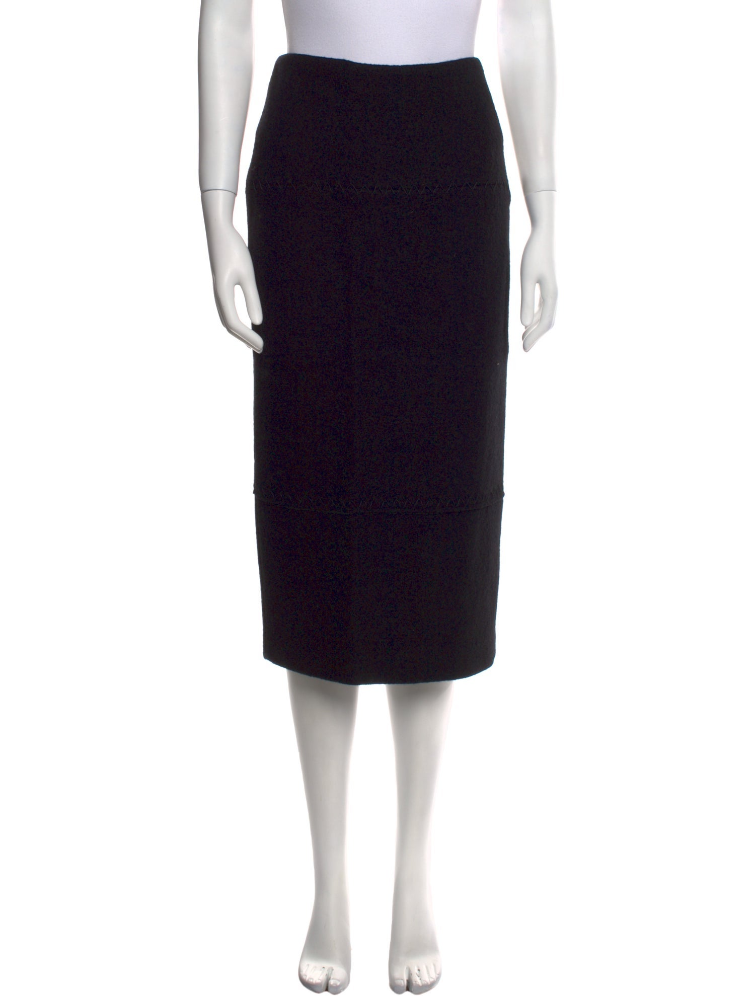 Tom Ford Wool Midi Length Skirt
