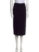 Tom Ford Wool Midi Length Skirt