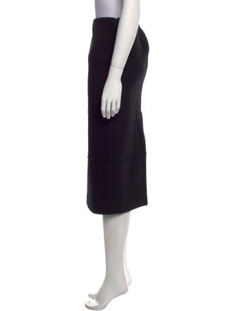Tom Ford Wool Midi Length Skirt