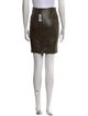 Tom Ford Lamb Leather Mini Skirt