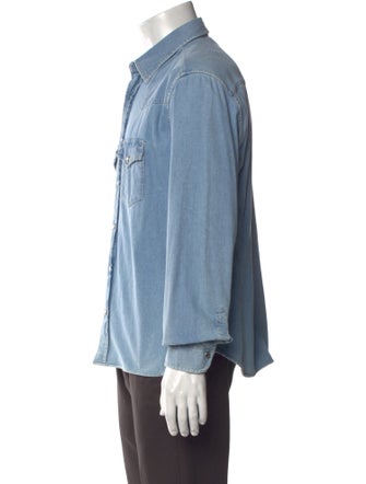 Tom Ford Long Sleeve Denim Shirt