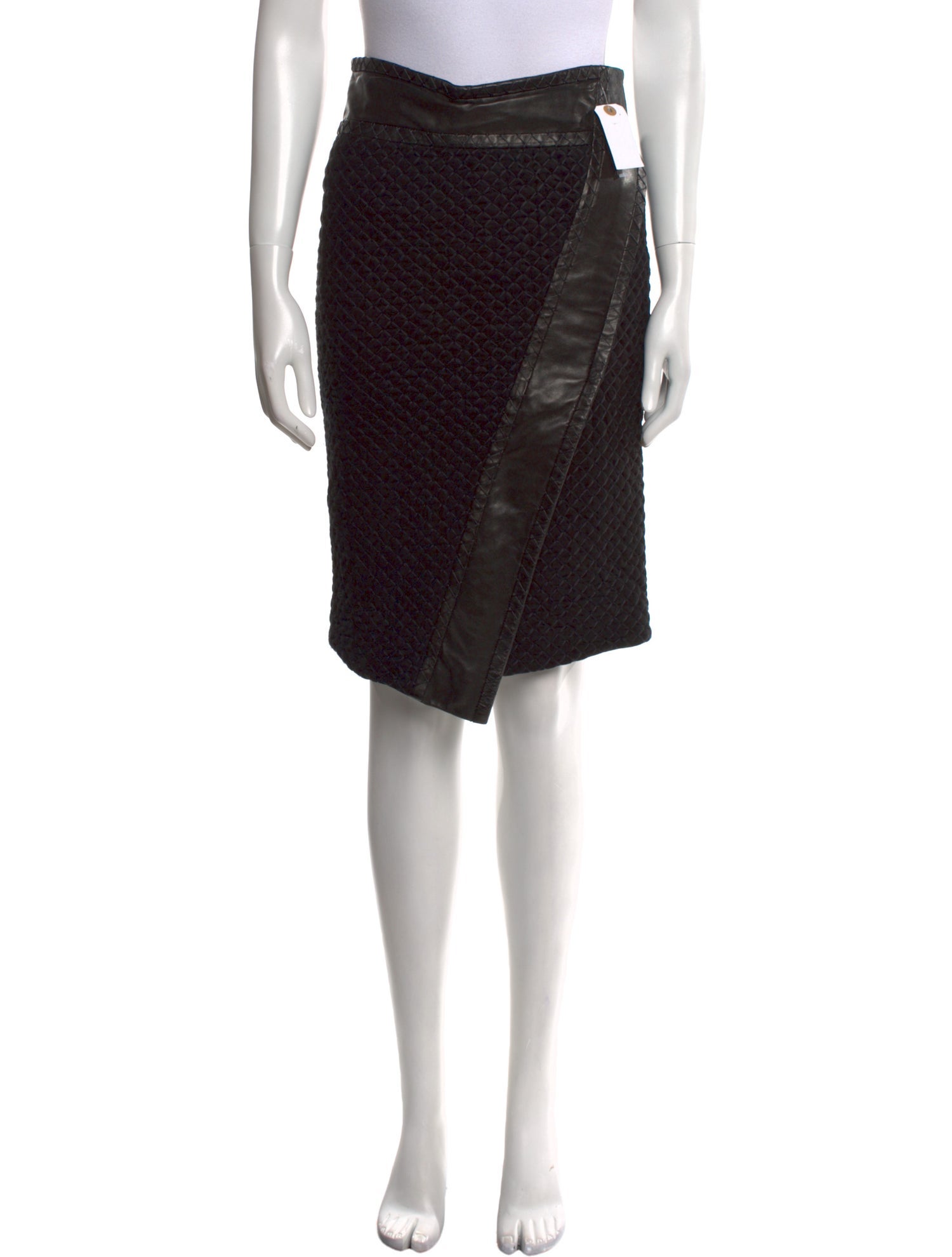 Tom Ford Lamb Leather Knee-Length Skirt