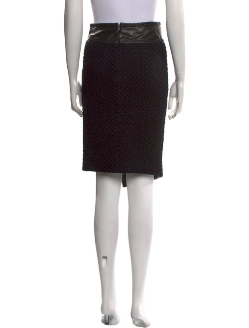 Tom Ford Lamb Leather Knee-Length Skirt