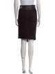 Tom Ford Lamb Leather Knee-Length Skirt
