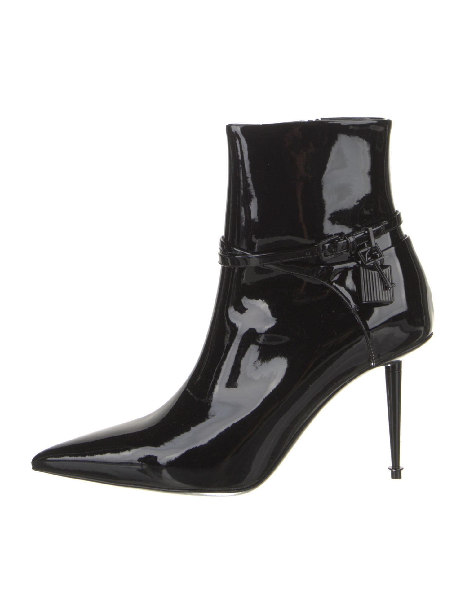 Tom Ford Patent Leather Sock Boots