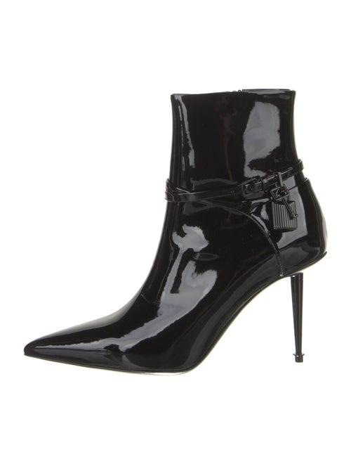 Tom Ford Patent Leather Sock Boots