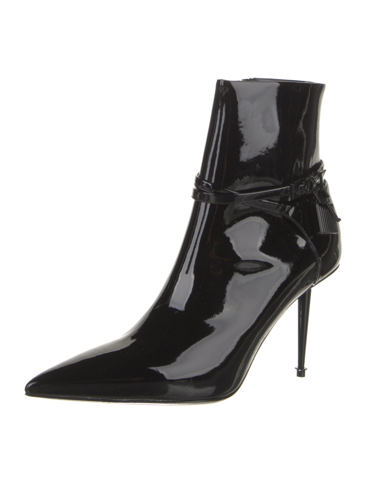 Tom Ford Patent Leather Sock Boots