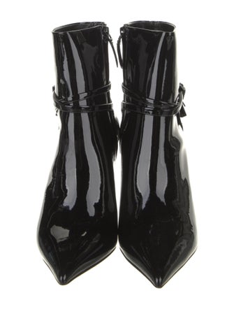 Tom Ford Patent Leather Sock Boots