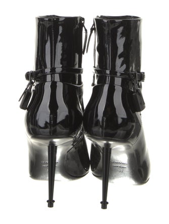 Tom Ford Patent Leather Sock Boots