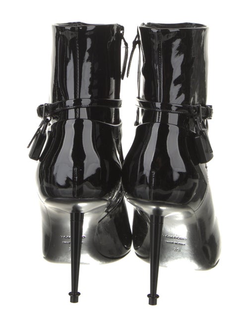 Tom Ford Patent Leather Sock Boots